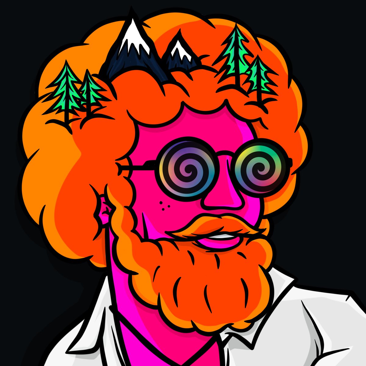 bullet__ex's tweet photo. Tonight at 10pm Eastern: $BOSS (Boss. Rob Boss.)

Artwork illustrated by the one and only @TEENSONACID.

$BOSS tokens will unlock all of the creative features on Bullet.

403 happy little NFTs, one for every episode of The Joy of Painting. https://t.co/lxazpxXYOF