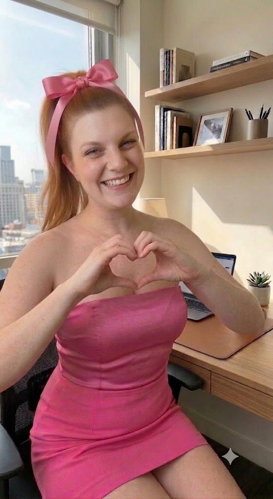LadyCheri1's tweet photo. Back at the office....id like to think i bring a bright smile to my work place and all here not bad for just a secretary right? <3

Cheri https://t.co/jHhfRBAblT