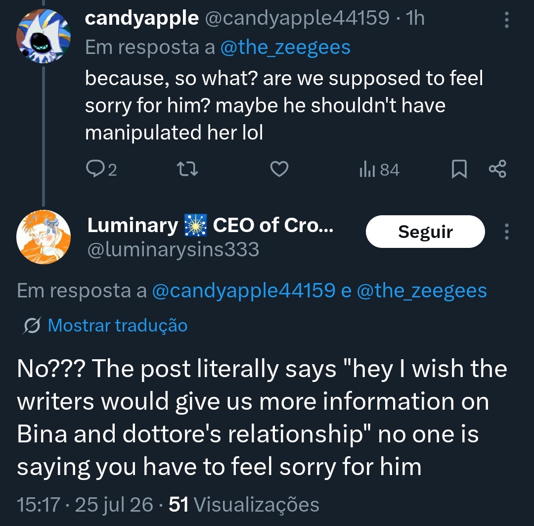 dottocest's tweet photo. "ay it would be nice if they explored dott n binas relationship a bit m-"

"HUUUHHHHHH???? YOUIRE SAYING SHE OOOOWES HIM SOMETHIIIIJNG??? smhhh UNBELIAVABEL..."

"dude thats not what i sa-"

"YOURE SAYING WE SHOULD FEEL BAAAAAD FOR HIM??? HHUUUHHH??H" https://t.co/YOTxdBoYtJ