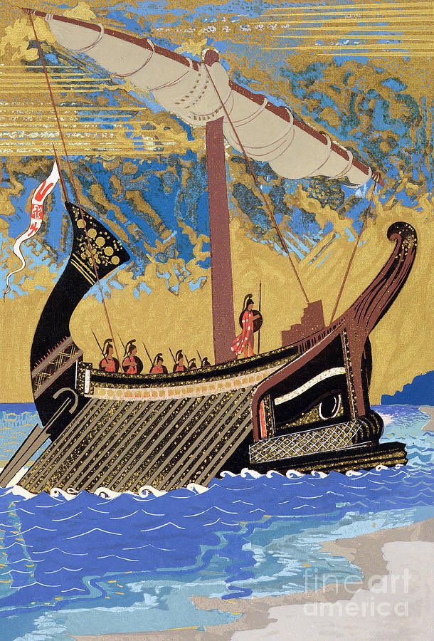 _Zeets's tweet photo. François-Louis Schmied’s illustrations of The Odyssey https://t.co/01DG3KizTB