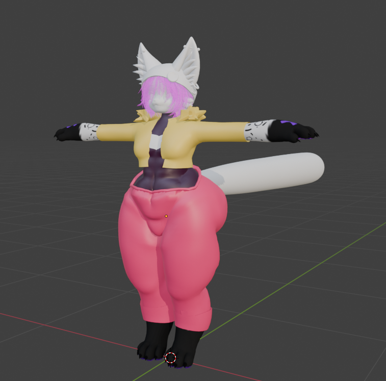Jonkneetech's tweet photo. working on a v2 #avatarwork #VRChat #VRChatPhotography #furry https://t.co/hul1vNf6bs