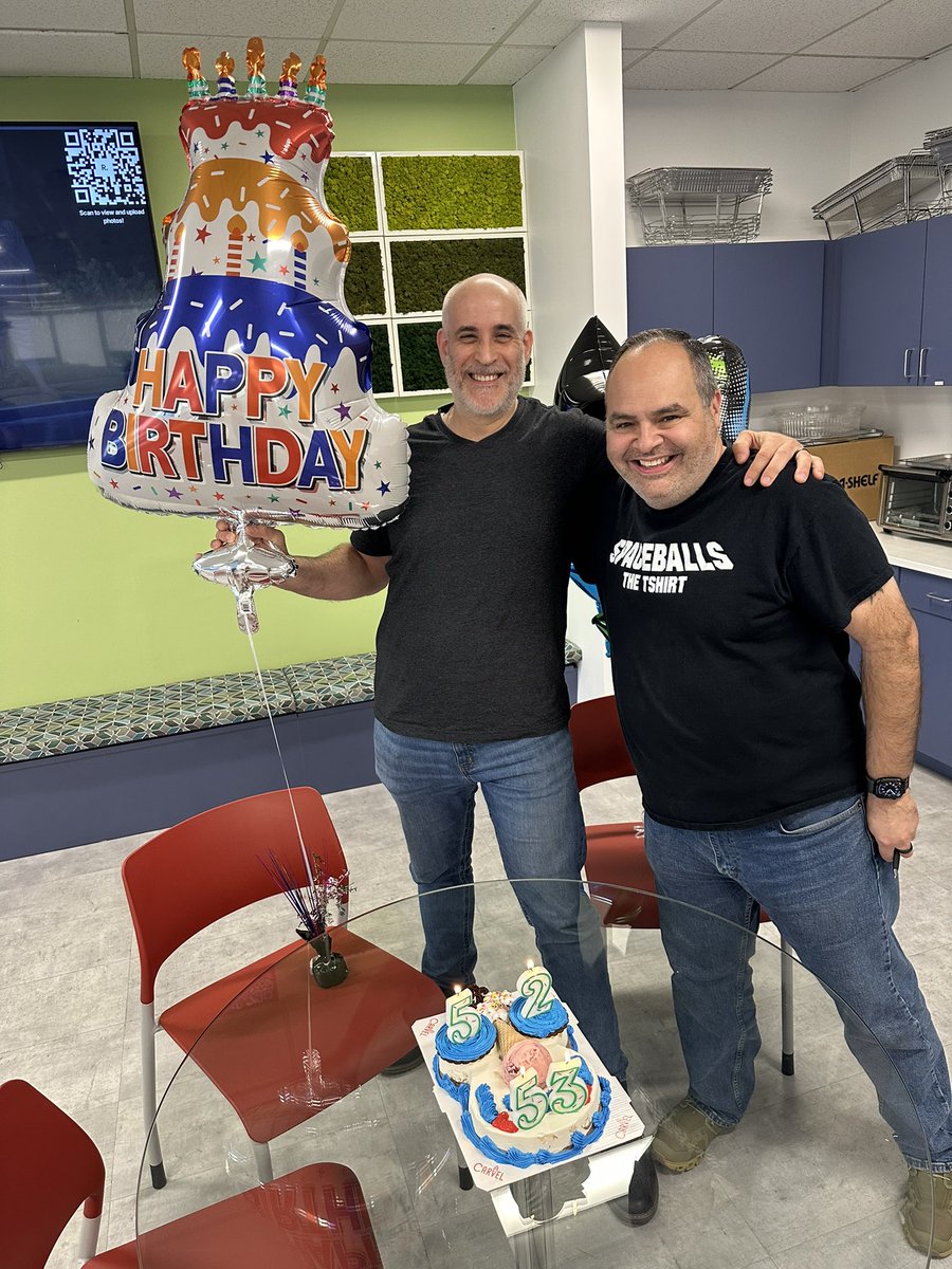 robjosefs's tweet photo. Surprise Birthday Celebration at Work 🎉🎈🎂

Thoughtful gifts/balloons ￼on my desk + an awesome cake for July birthday. 🥳

Happy birthday, Anthony

@CelerantTech … You made my day. I’m thankful to be part of such a thoughtful team. ❤️🙌

#JulyBirthdays #WorkFamily #Celerant https://t.co/FlwK6PKuL9