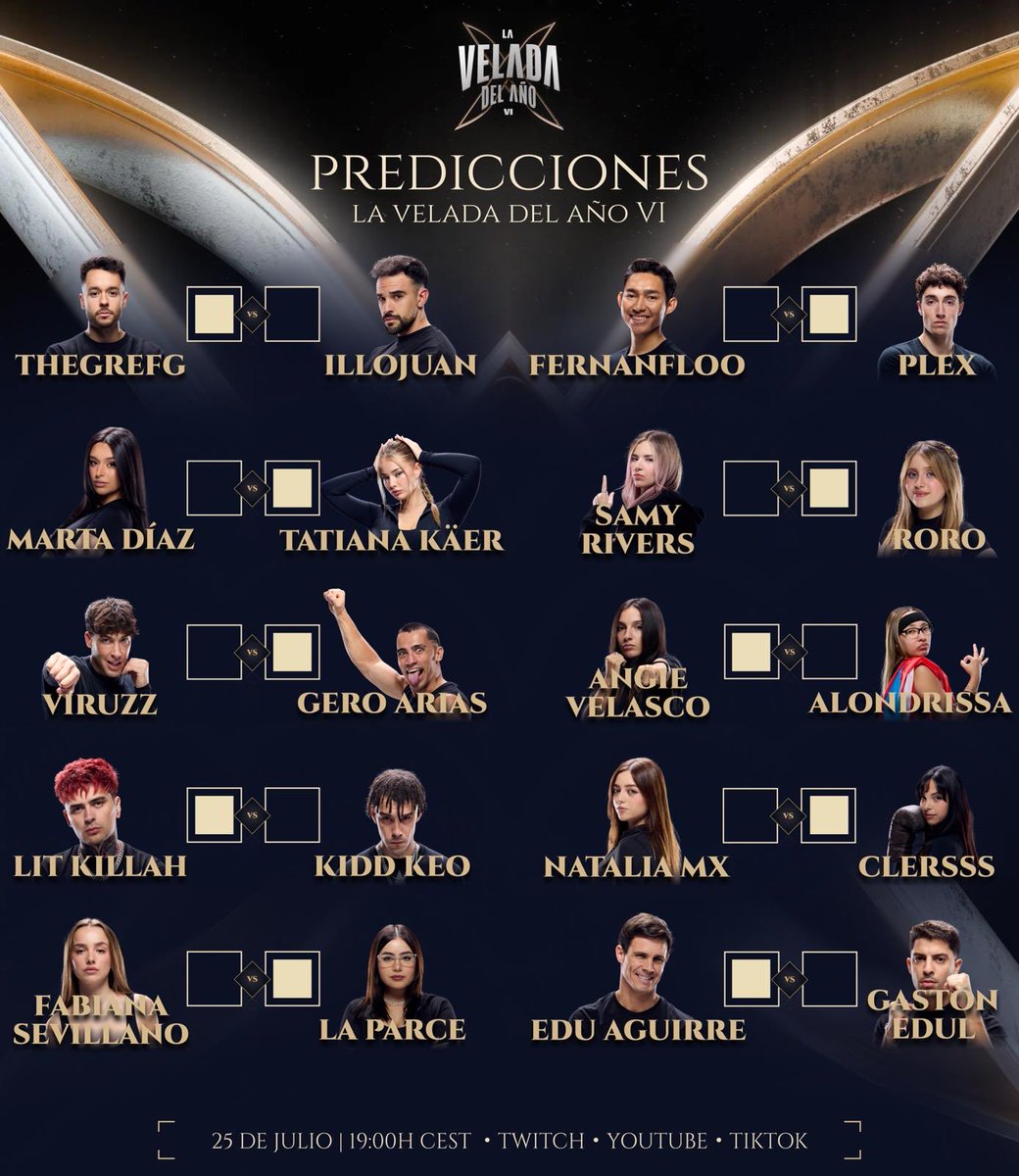 ByZelax's tweet photo. Mi predicción para la velada del año 2026 https://t.co/womAkyD7Jr