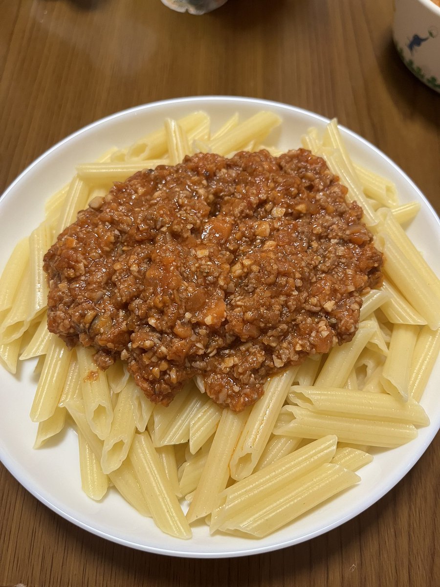 __mina3nya's tweet photo. ミートソース作る時は大豆入れてる🍝💕 https://t.co/92yE2Th0j9
