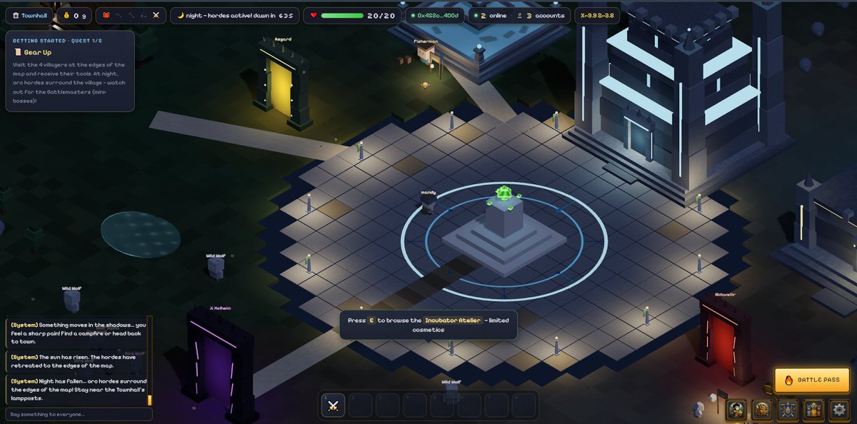 tharkira's tweet photo. Tharkira is sol cool at night. @RobinhoodCrypto #playtoearn #mmo #robinwood https://t.co/VQ9C0Krolg