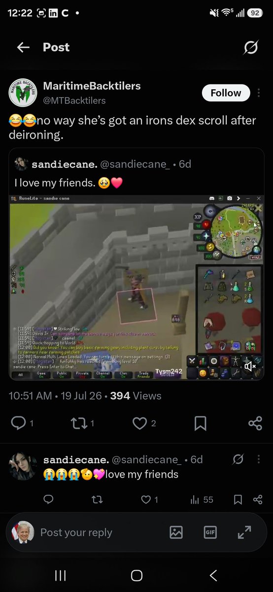 Killtridge's tweet photo. @viaxtina Why the fuck make an alt account? It makes shit like this look embarrassing https://t.co/oDvmfWhakm