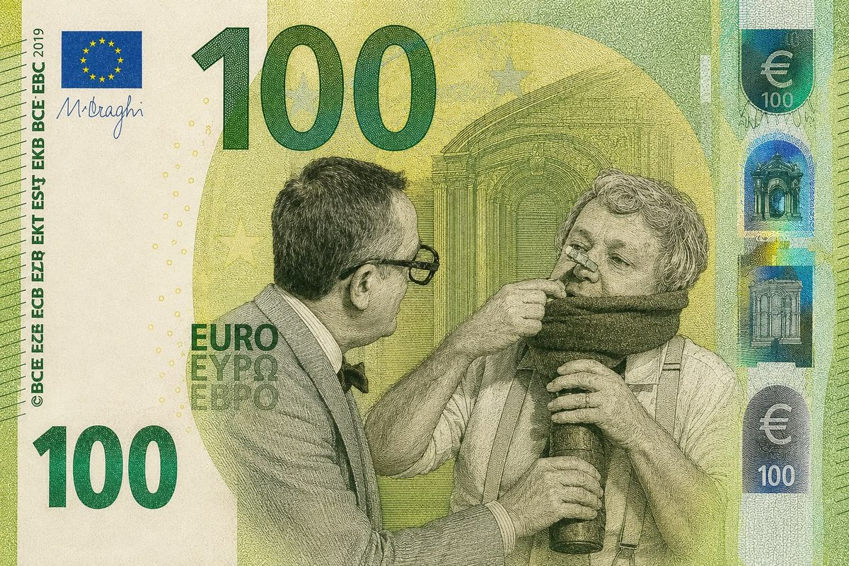 FalangaGiovanna's tweet photo. Posso partecipare? Faccio la banconota svedese...
#euro #euronewdesign #bce #banconota #restyling https://t.co/wDogZDIclb