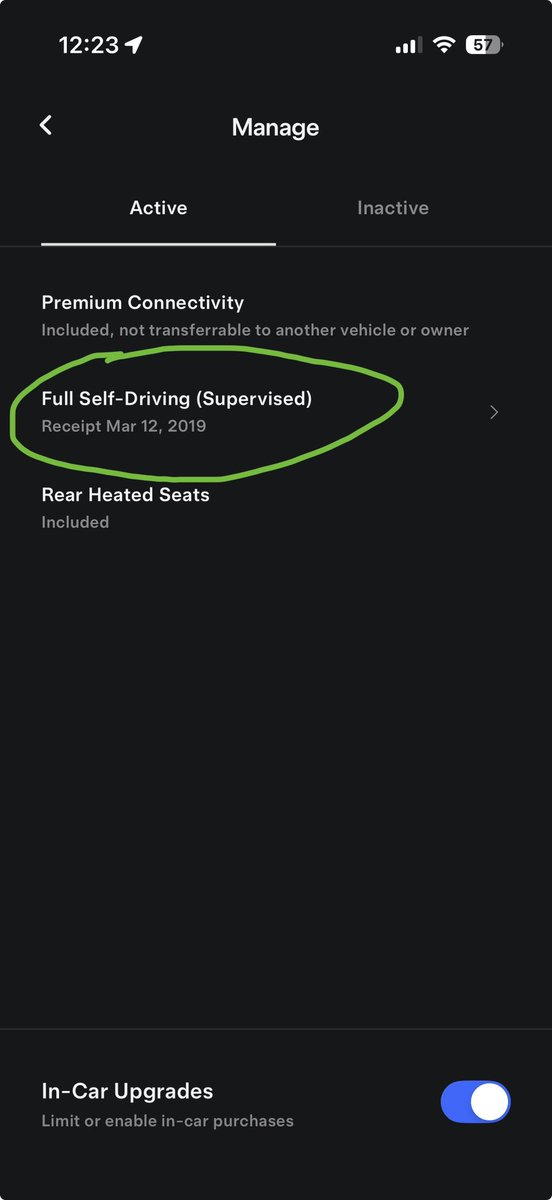 TeslaJoy's tweet photo. So @tesla added the word “supervised” to the FSD I bought in 2019 even though the invoice has no such wording. This is not right. https://t.co/hBbZFtvfTV