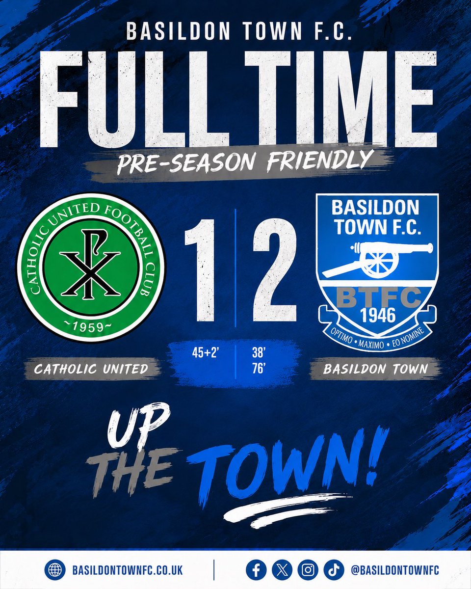 Basildon Town FC tweet media