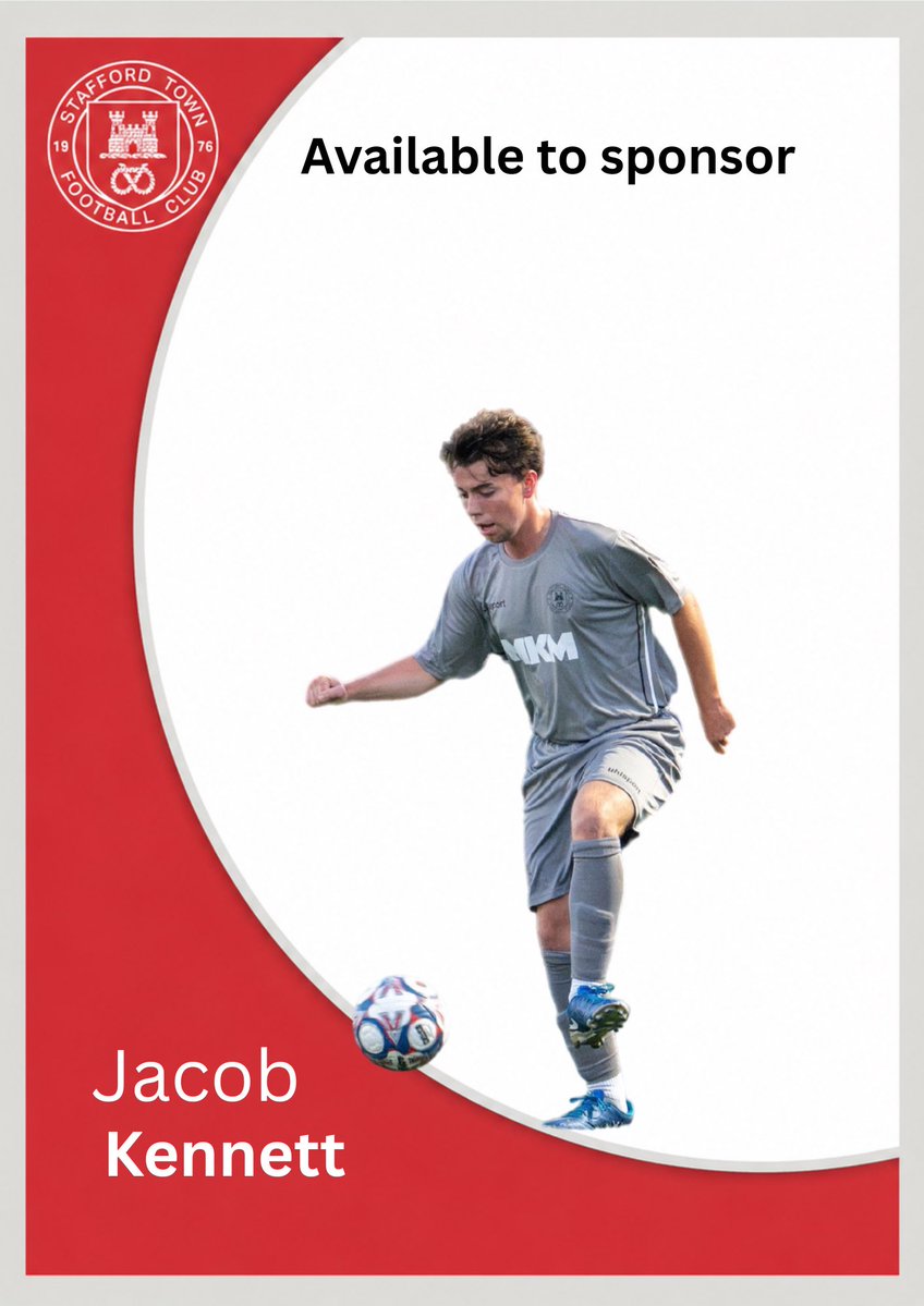 StaffordTown1st's tweet photo. ✍️ New Signings! ✍️

2 of our Development players have signed 1st team forms!

Luke Crowther is a young goalkeeper who played the majority of Development games last season, and made his 1st team debut in today’s friendly vs Cradley.

Jacob Kennett has also signed forms! Jacob, a defender, joined the Development earlier this month having featured for Brocton last season. Jacob has played in 1st team friendlies against Chasetown and Route One Rovers in the last few weeks and has impressed.

Both players are a credit to our development section. 

Both players are available to sponsor. 

#UpTheTown