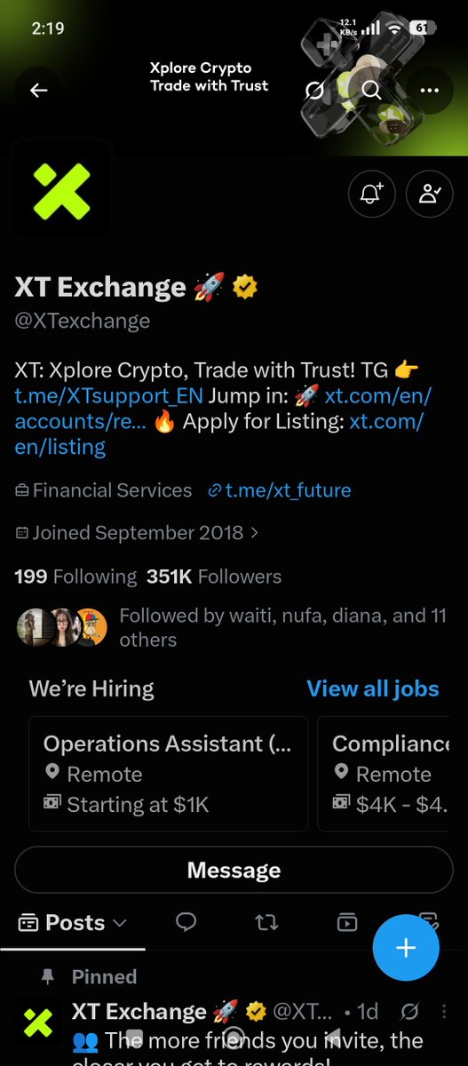 xoluckz_'s tweet photo. @CryptBrice @XTexchange https://t.co/PEPSJMjqd7