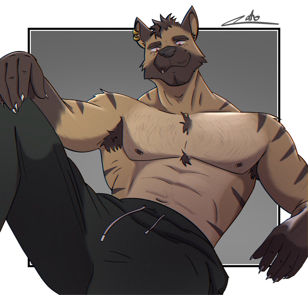 latoarts's tweet photo. Stripes and Stares

Introducing Kape, hope you like him, cause he is staying

#furryart #digitalart https://t.co/p6cyhh1dY9