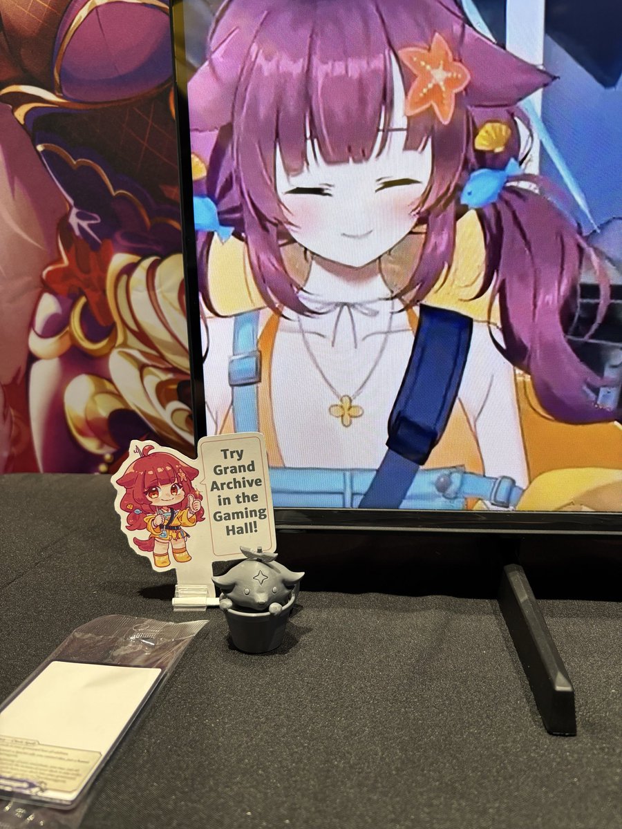RomRam64x's tweet photo. Taking the 3D printed Kawoo to pull cards at the @grandarchivetcg booth https://t.co/iQoCRioXxz