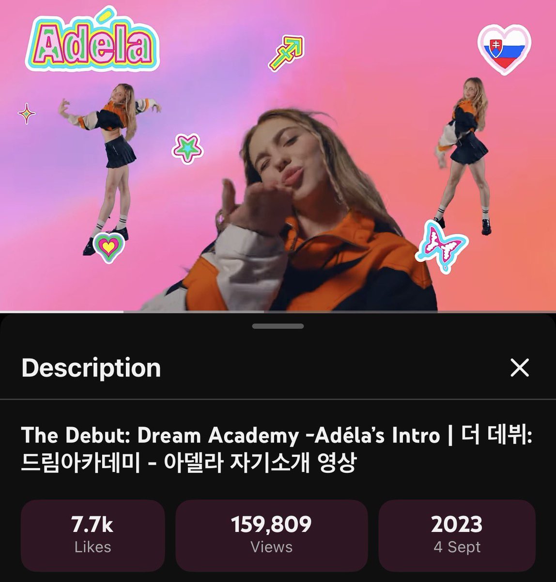 primaridela's tweet photo. ADÉLA’s debut album “PRIMA” releases exactly 3 years after her Dream Academy Intro video 🩷 https://t.co/qFeCId3g5c