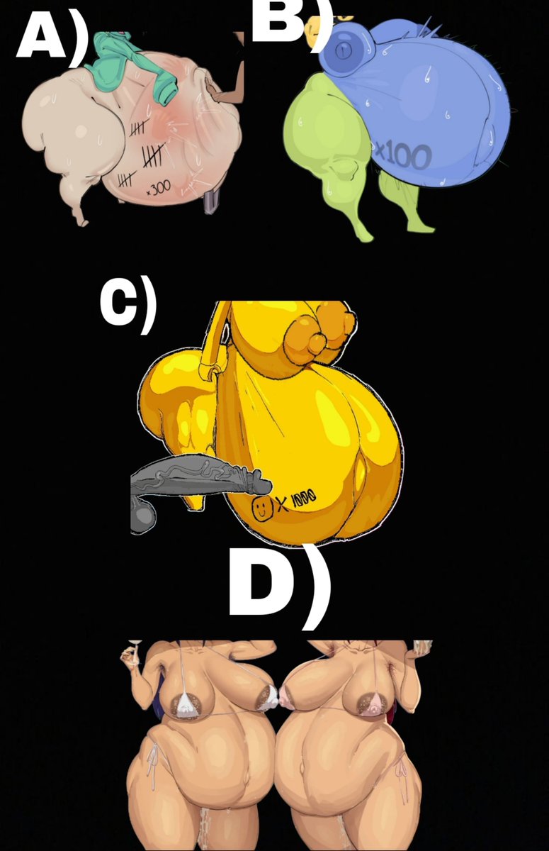 aemondivxp's tweet photo. _⦬⃝   ᛟ│｢闇 ── "DINÁMICA" 

 —Rápido ell caver esta apunto de venirse que tan preñada quieres quedar👁❓️

》A) 300  nenes
》 B) 100 nenes
》 C) 1000 nenes
》 D) llamar a otra pxburra para que te ayude https://t.co/S6Rw3UHbr9