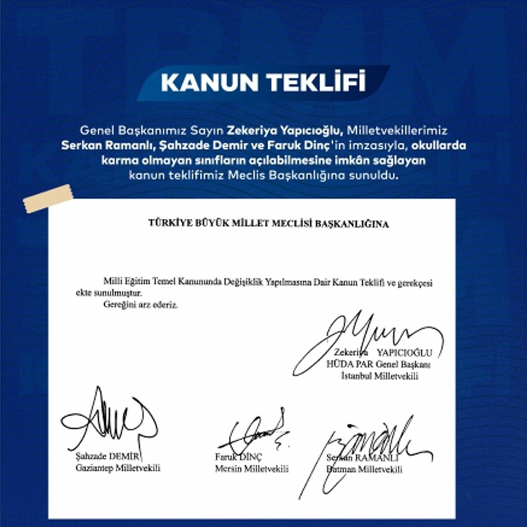 TurkMedyaAjansi's tweet photo. Yazar ve Aktivist Ayşe Merve Çiftçi,
HÜDA PAR'ın 'Karma Eğitime Son' Teklifine Destek ;

-"Bu "adam"lar karma eğitim zorunluluğunun kalkması için kanun teklifi vermişler."
-"Sağ partilerden bunu onaylamayan olursa onları aforoz etmek annemizin ak sütü gibi hakkımızdır Müslüman ahali olarak."
-"Kimse CHP'yi bahane etmesin.
Sadece sağın oyuyla bile çok rahat geçer kanun."
-"Bu ak pâk talebi sümen altı etmeye çalışır,
Sürüncemede-muallakta bırakırsanız Hak indinde de, halk nezdinde de mes'ulsünüz.."