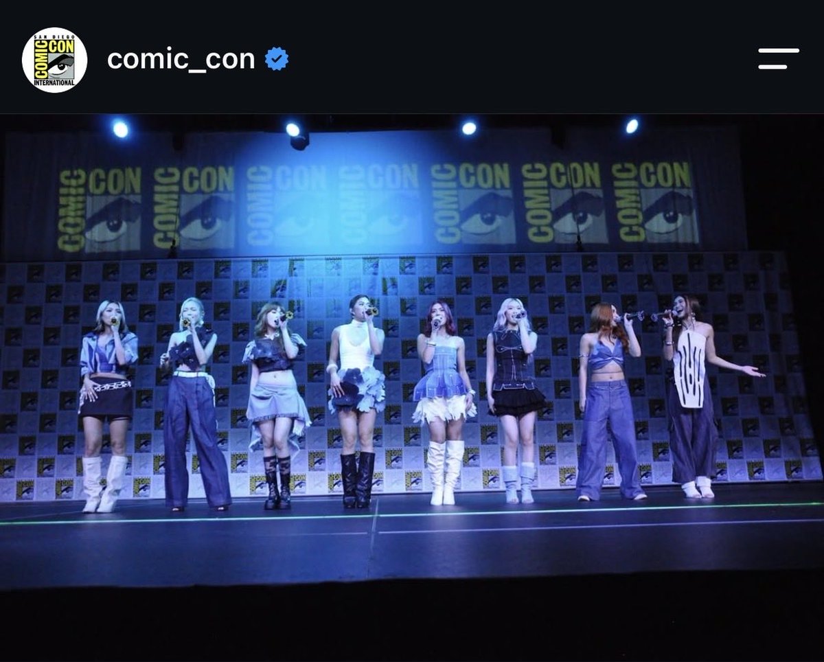 mariel_1001's tweet photo. BINI being featured on the official Comic Con IG 🤩 this is hugeee!!

Engage here blooms:
https://t.co/N2RJcDceAu

BINI GOES TO COMIC CON
#BINI_AParallelWorld
#BINIxForgottenIsland
#BINI https://t.co/TQ8TMFl04i