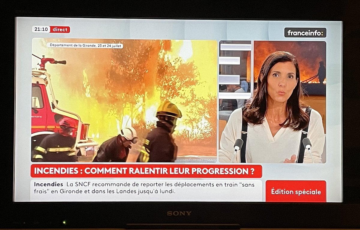 JamesD_Chabert's tweet photo. Franceinfo

Comment ça peut exagérer, et rendre la situation encore plus catastrophique… ￼

Non @k_sorya ! Nous n’avons pas que trois ponts à Bordeaux mais six ￼si je compte les deux ponts qui bouclent notre rocade.

Alors pourquoi ça aborde les ponts ? Sur le sujet de l’évacuation de Bordeaux… Non, mais on croit rêver ! ￼￼

Et dire que le bordelais que vous aviez interviewé ose dire, « il ne faut pas trop écouter les réseaux sociaux, mais une chaîne info comme la vôtre… »￼