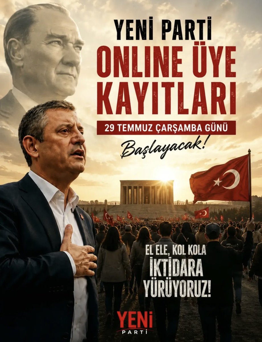 ypgenelmerkez's tweet photo. Başlıyoruz 
Tüm Kalbi Gönlü 
Bizimle Olanları Bekliyoruz.
#yeniparti https://t.co/AIrOm67RNb