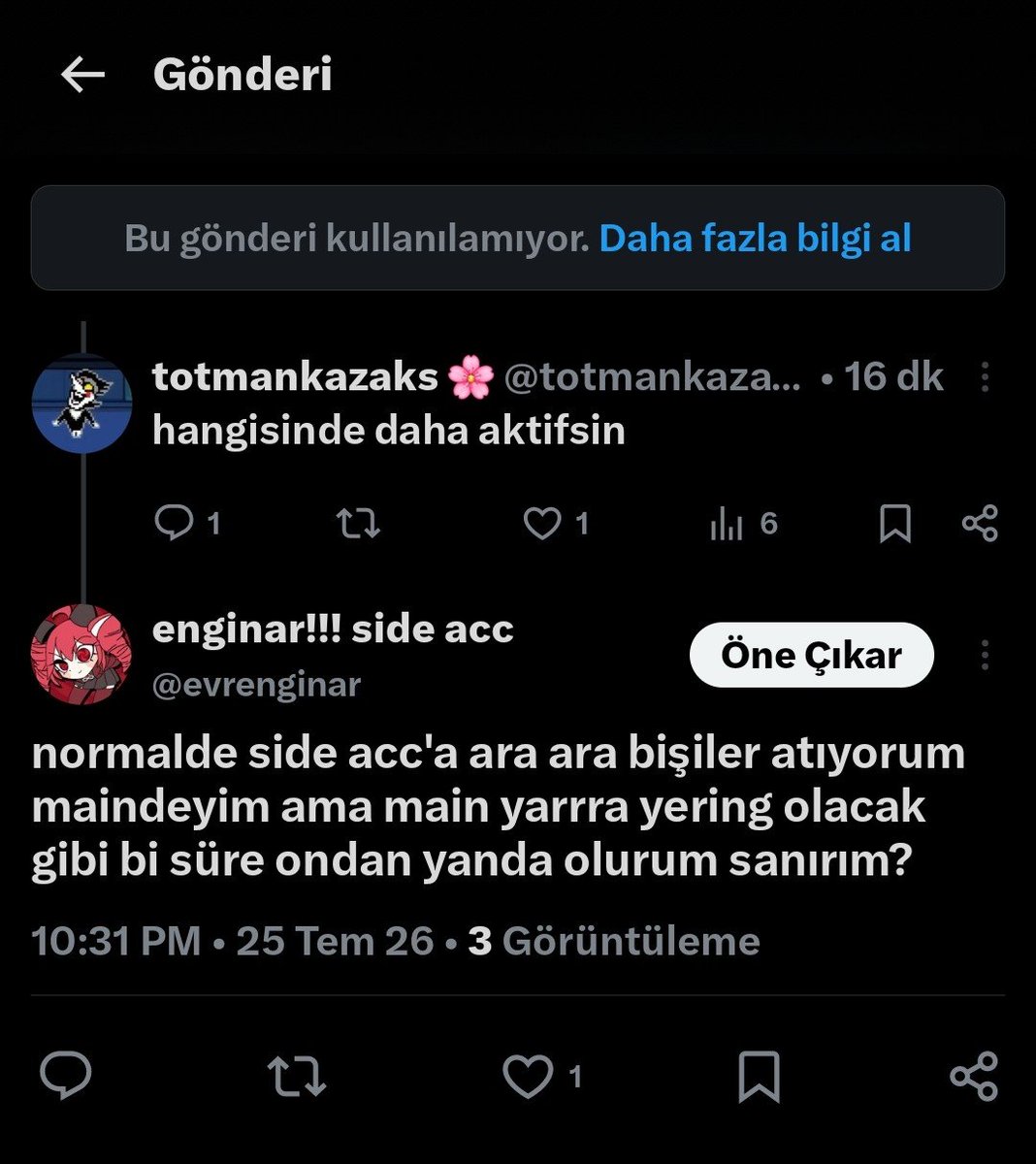 evrenginar's tweet photo. @totmankazaks @genderneyeniomu amınoğlu tweetcilik https://t.co/bGWcAkiSbp