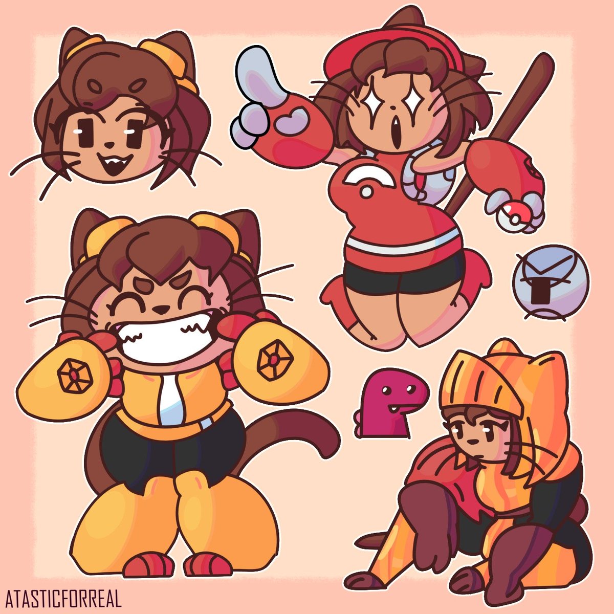 AtasticForReal's tweet photo. Kit Gamoverse!! 🎮🐱

Lil thing with @/LifeisPI314 ❤️ https://t.co/5WHXlorHoQ