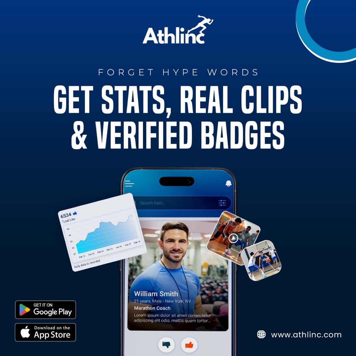 Athlincapp's tweet photo. Making recruiting connections and communication easier! For coaches and athletes! Be one of the first to download the Athlinc App to enhance your recruiting! https://t.co/lD32OFEmGf