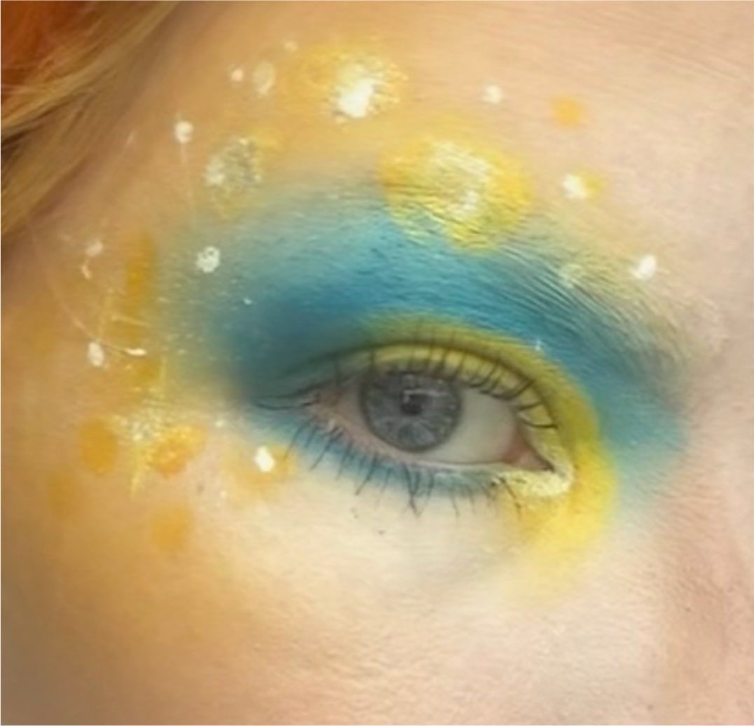 clownopedia's tweet photo. craig inspired makeup,, 🪐💫🌠  #spcraig https://t.co/GyhzhzWzJg