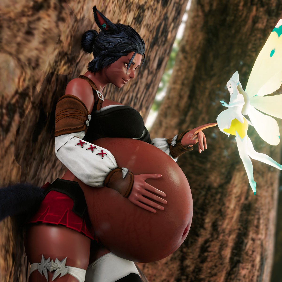 BwoompBrat's tweet photo. Just Bre and Eos enjoying the new fertility spell they learned... didn't know scholar could learn such a thing...

🎨 @ClubZenny https://t.co/Gskvu7pcnY