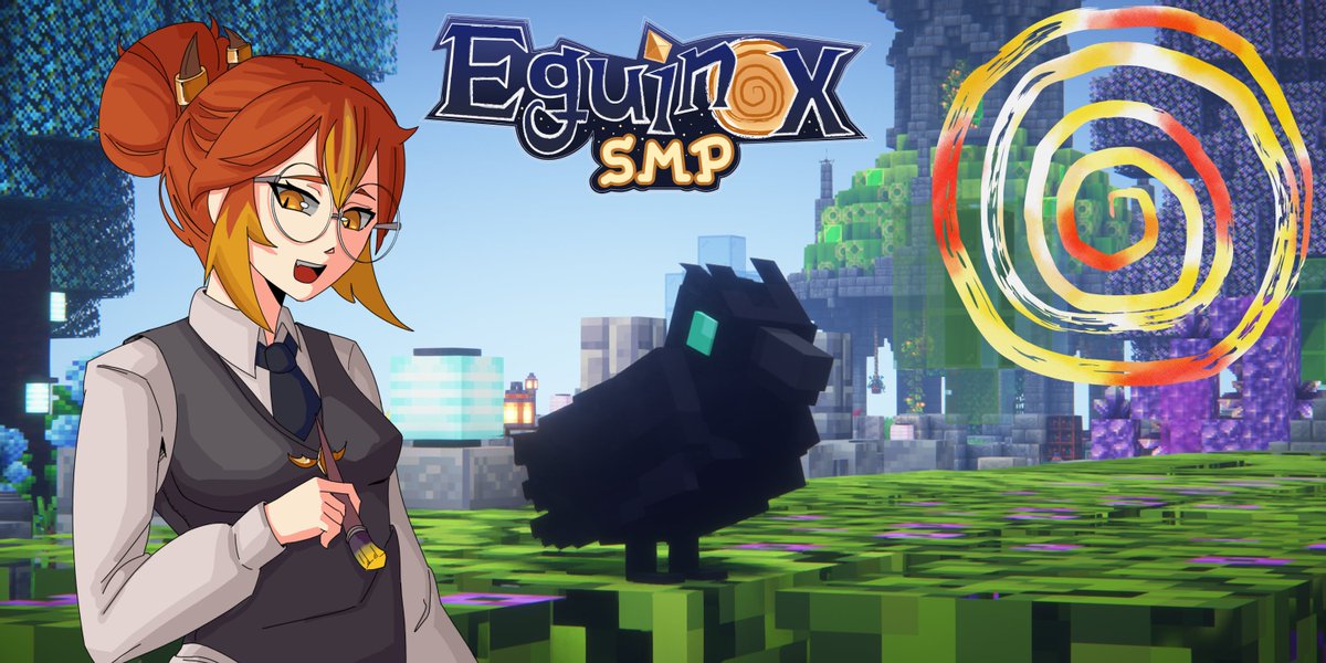veronica_Vtb's tweet photo. Hoje as 18 horas na twitch!! Primeiro dia do EquinoxSMP. Vamos acompanhar de pertinho no meu canal galera!!! #minecraftrp #minecraftsmp https://t.co/Q2FihHZE8Q