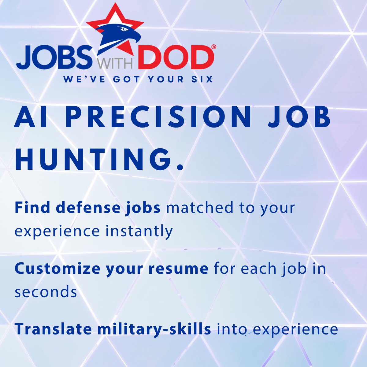JOBSwithDOD's tweet photo. https://t.co/0BpxyD8dPL The Ai Powered Defense Tech Job Board: Discover your mission that matters. https://t.co/oomAPc2pNH