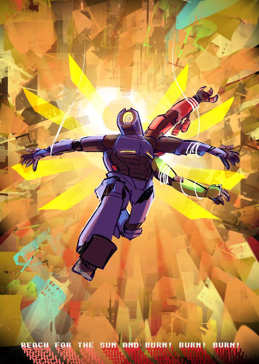 fumuur's tweet photo. REACH FOR THE SUN AND BURN! BURN! BURN!
#ultrakill https://t.co/9r3MF9yWKA