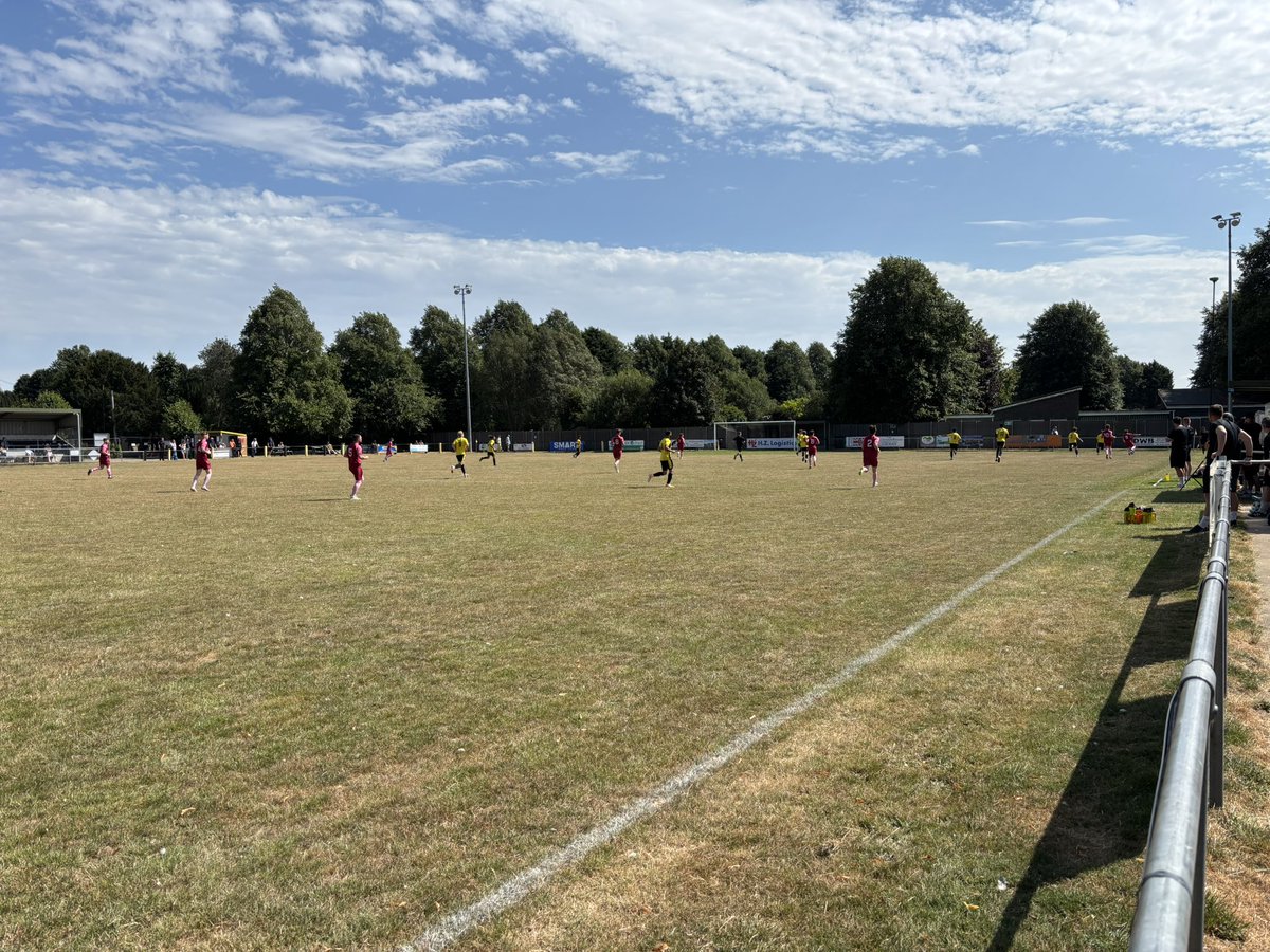 ThundersleyPhil's tweet photo. Saturday 25th July 2026
@Holbeach_UtdFC 3 @Longmelfordfc 2
@ThurlowNunnL Division One North 
Carters Park
Attendance: 75
Ground #613

Entertaining match to start my 61st season watching football, the setup at Holbeach is very good for level 6. https://t.co/nTgqoMlH8V