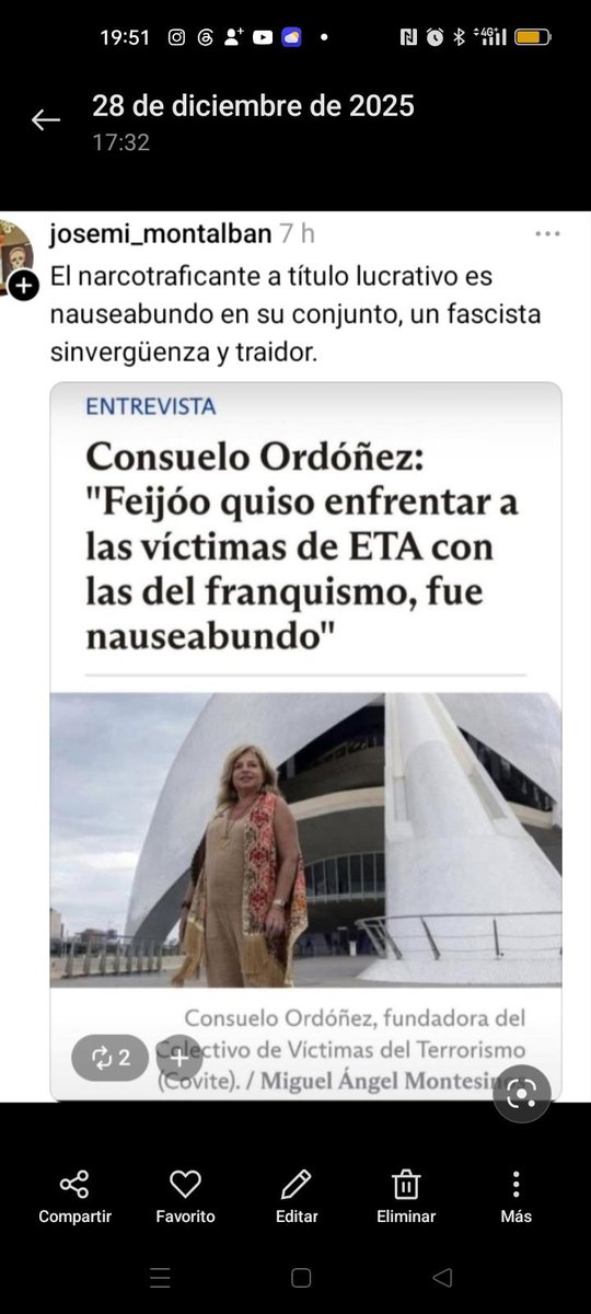 estrell01081487's tweet photo. @crispmarcote A final el moredado sin serlo , porque aquí los periodistas  dando que era un hombre buenísimo , cuando en Galicia decían todo lo contrario y el tiempo lo puso en su sitio ya , se le caído la máscara  , es un judas falso   cobarde , todo lo hace a las espaldas, no  es narco 🫣 https://t.co/g5znUcibZ0
