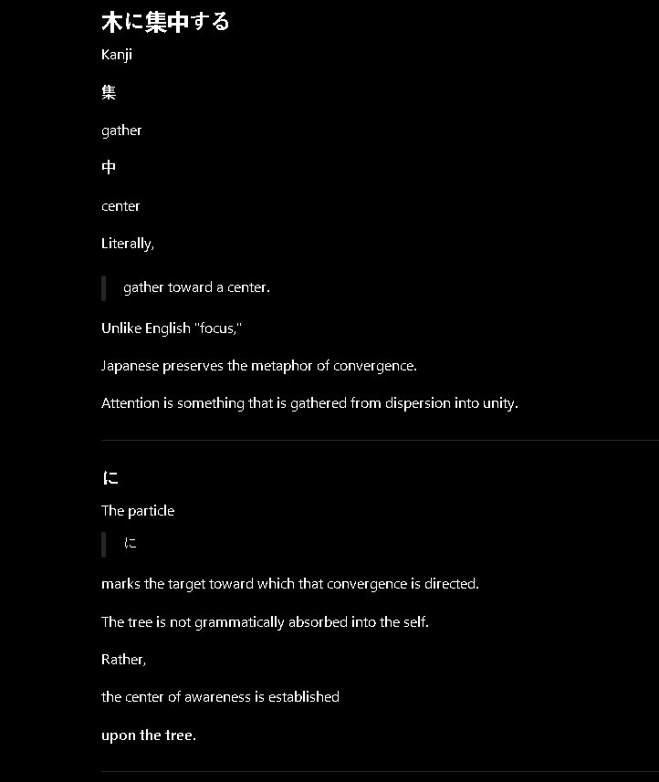 Towk_AboveAll's tweet photo. the kanji used for “strength” is “強す” , not kinetic energy nor any type of physical energy , it is the state of  “force”, “strength” and “toughness” as adjective which itself isn’t conditioned to any physical system.

 Chakra creates its own forces such as “adhesive power” and “repulsion”.

Chakra is strength, not kinetic energy or any specific force, it is the purest state of “strength” which freely adapts to all the others.

“Focus towards the tree” 
( 木に集中 ) It is not “imagining something”.

The person’s fixed focus (集中) moves outwards and has to align with the external environment.
The chakra focus (集める) moves inwards the person 

The chakra spontaneously adjusts due to the person’s being in both “inward” and “outward” focus.

specific forces such as “adhesive power” are brought without physically affecting surfaces.

As for lifting strength a ninja can have all the power he wants, if he can’t adjust it to the external environment and surface area his own power will repel, obstruct and nullify itself.