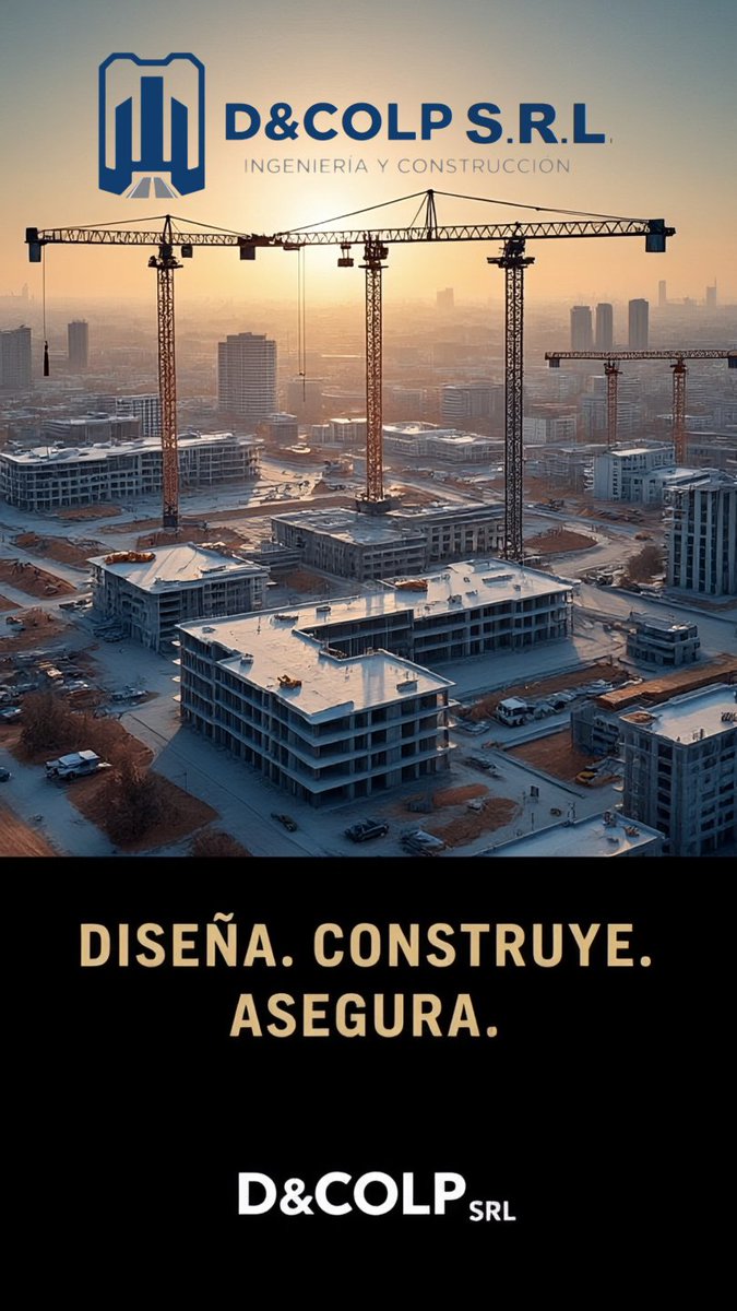DCOLP_OFICIAL's tweet photo. En D&amp;COLP SRL no solo construimos estructuras.
Construimos confianza
#ConstrucciónInteligente
Ingeniería aplicada 
Soluciones claras, resultados sólidos https://t.co/PK71OXqfmi