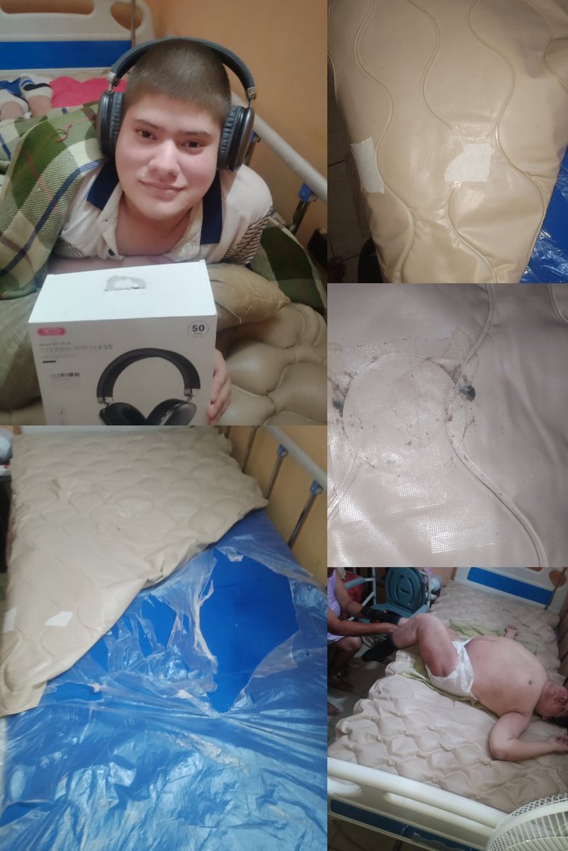 manuel02101's tweet photo. Hola 👋 agradezco a quienes puedan ayudar, muchas gracias de antemano. Mi colchón antiescaras se dañó en varios sitios , necesito tu apoyo para costear colchón antiescaras. pañales/centros d cama. PAGO móvil BDV 12622918 04246663432 PAYPAL manuelribeiro926@gmail.com #espinabifida https://t.co/w3XkYflaTJ