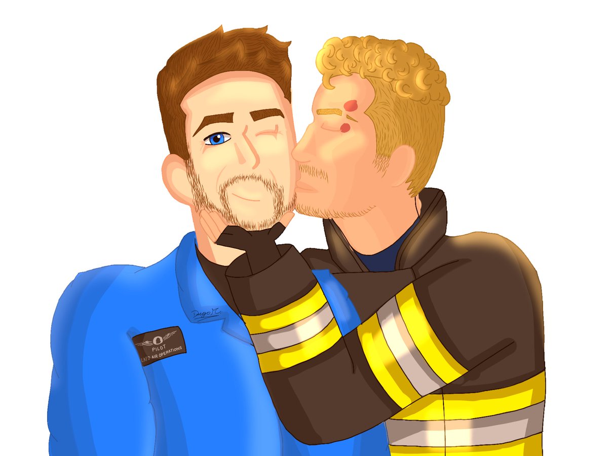 Marc_Mc148's tweet photo. Well, here's my BuckTommy drawing that I said I'd do. It's by no means the best drawing I've ever done, and maybe I'll improve it someday, but for now, this is the drawing I did, and I feel like it turned out okay ✨
By the way, my profile picture isn't my art, I need to clarify https://t.co/sNSYpMFpk7