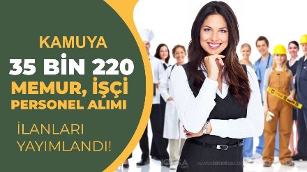 isinolsa's tweet photo. Kamuya 35 Bin 220 Memur, İşçi ve Askeri Personel Alımı Yapılıyor!
>>> https://t.co/PE58IMJtq9 https://t.co/skhacoZybs