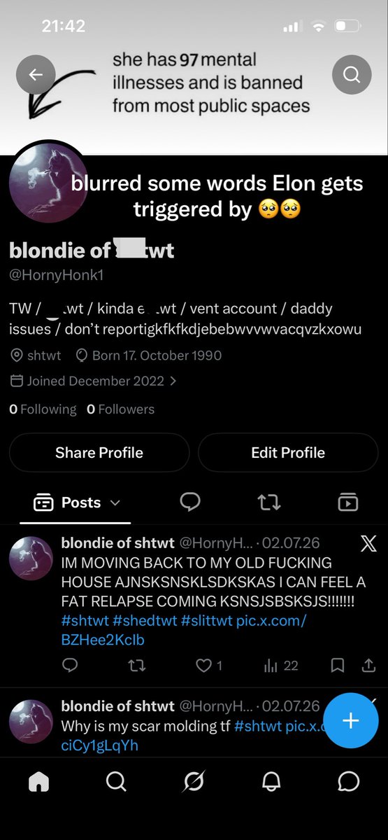 Blondie of shrtwt tweet media