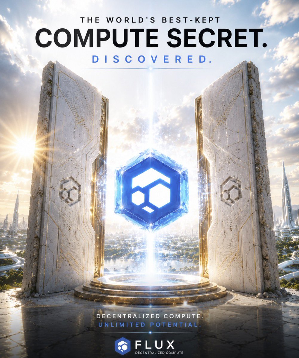sageblockchain2's tweet photo. Some discoveries don’t just change technology.

They change the future.

The world’s best-kept compute secret has been discovered.

Flux.

#Flux #DePIN #AI #FutureOfCompute https://t.co/UniJai68dt
