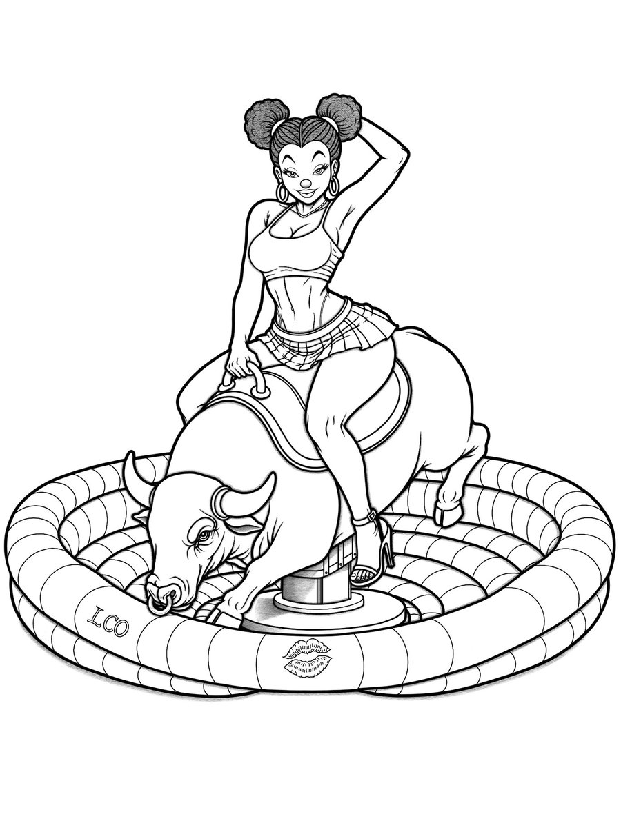 Late_Check_Out_'s tweet photo. Got Bored Of This One So Never Finished🫠

#illustrations #clown #latecheckout #pinup #cowgirl  #artist #chicana #art https://t.co/eC8sQWi1g1