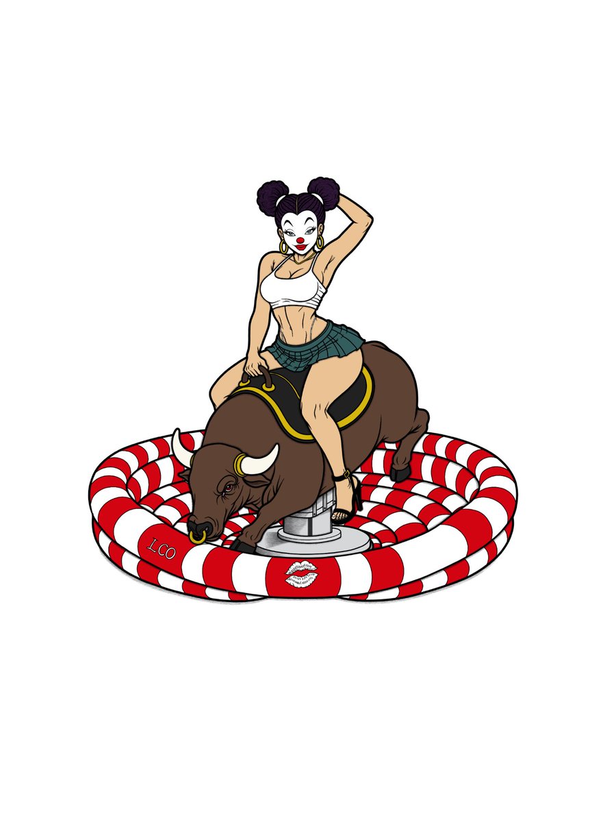 Late_Check_Out_'s tweet photo. Got Bored Of This One So Never Finished🫠

#illustrations #clown #latecheckout #pinup #cowgirl  #artist #chicana #art https://t.co/eC8sQWi1g1