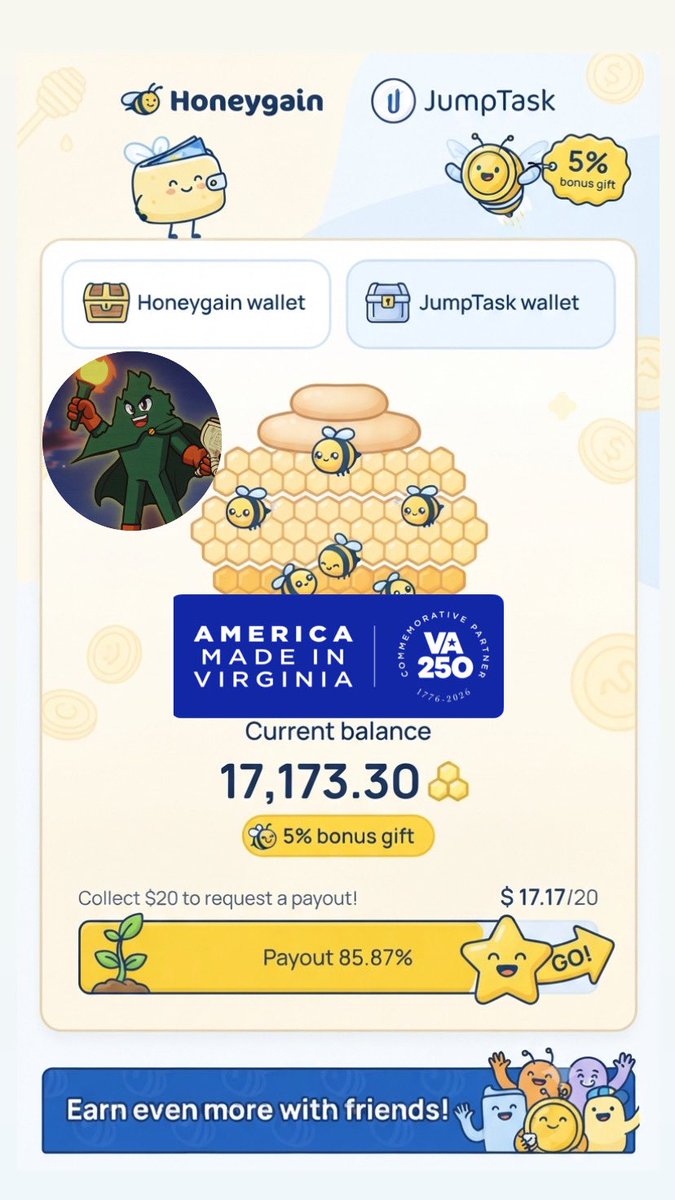VAchannel804's tweet photo. 🇺🇸 We use @Honeygain to HELP fund our
civic education MISSION. Share your
UNUSED internet bandwidth and EARN.

$3 bonus just for signing up.

https://t.co/OfrGVyKSdn

Every dollar helps actively support VHC for FREE

#VirginiaHistoryChannel #Honeygain
#Petersburg #fypシ゚viral https://t.co/qEC1TxBxAJ