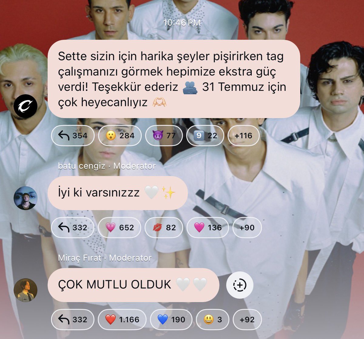 CrushBoysNews's tweet photo. Tag etkinliğine katılan ve destek veren herkese çok teşekkür ederiz 🤍 Yarın Stationhead etkinliğinde görüşmek üzereee https://t.co/rNPMpibsuC