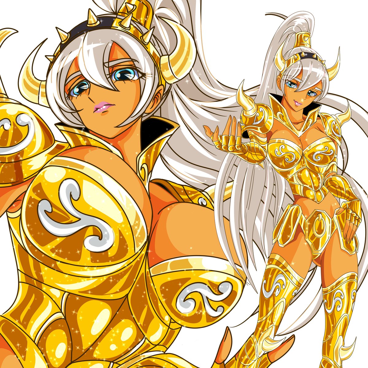 EcchimaruH's tweet photo. #Aries #Dolores y #Erika de #Tauro.
#garabatos #saintseiya #holycontract #fanart #greattoys #gt #manga #anime #omegastyle https://t.co/CRzcJeTvrO