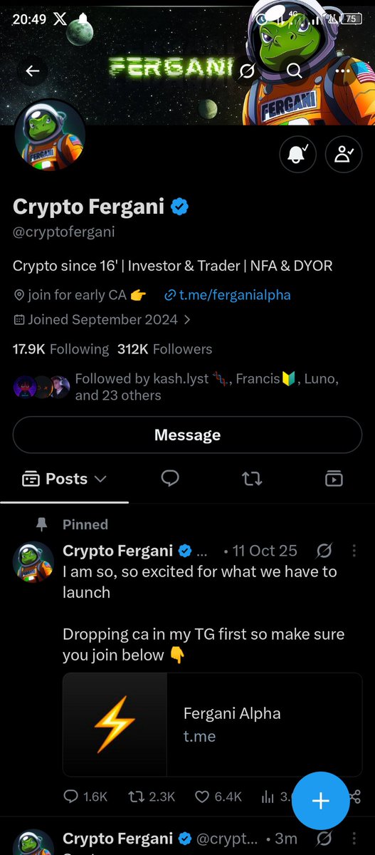 bendickco50301's tweet photo. @cryptofergani @jennydotsol @jegax_ @TedonX777_2 @Ifw_travhis @0023Gibson Me never won before 
26EoTTAzesjC7XxSLCeFpsvW8djdKA28UJYBv6HhNYnc https://t.co/97NmEJiTVs