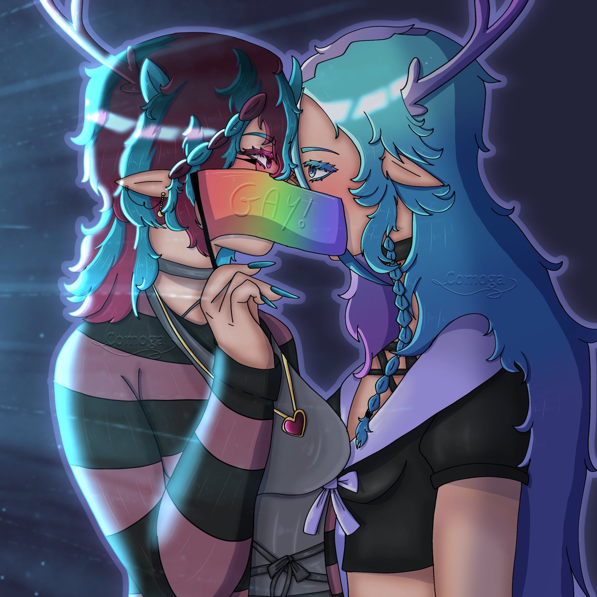 Comoga2's tweet photo. I draw this today when I was on Stream !
(Two of my ocs)
Base by loonicaro_poses on Instagram !
#ocs #draw https://t.co/WNA6lna5hi