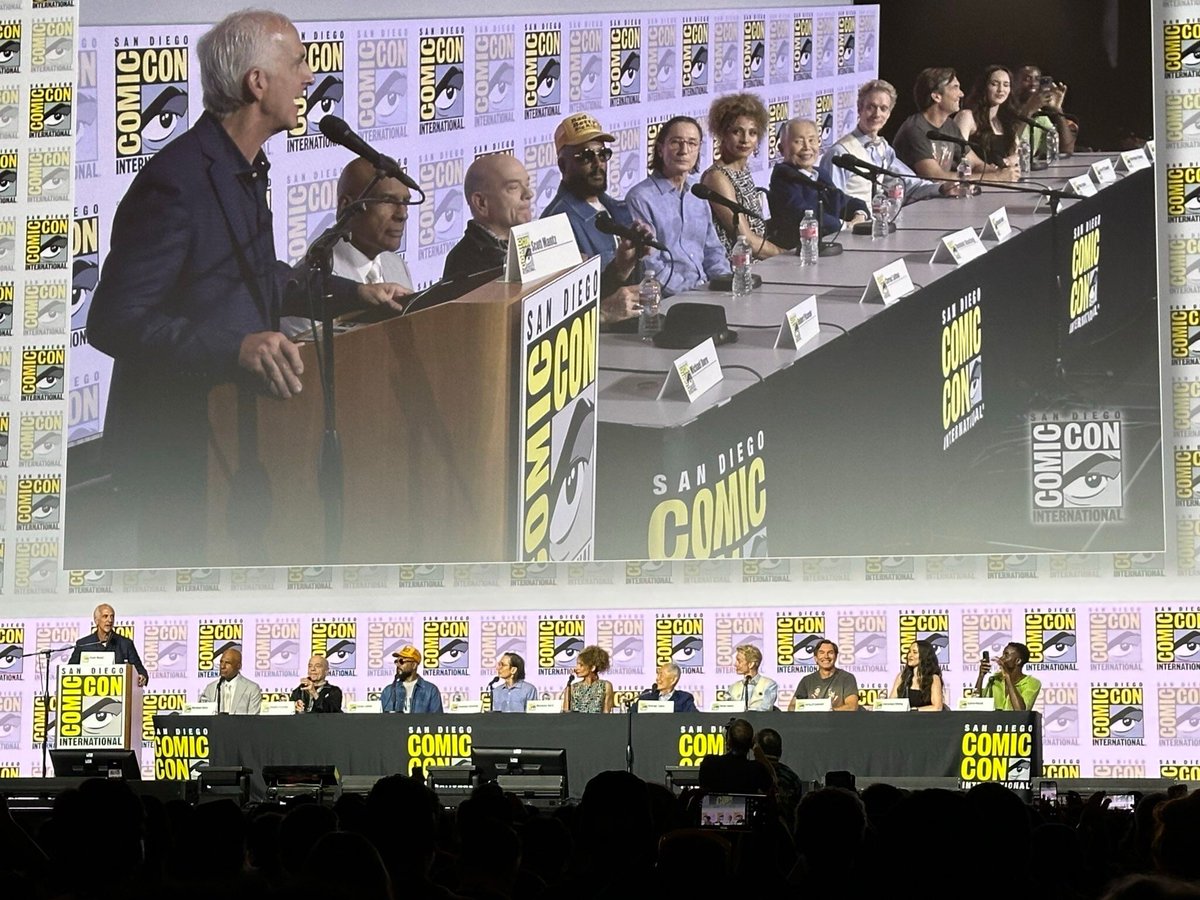 TheTrekCentral's tweet photo. 🖖 The #StarTrek 60th Panel Is In Progress at #SDCC!

The legendary George Takei has just arrived!

📸 via BrandonRowe14 https://t.co/1GHaOmxlwM