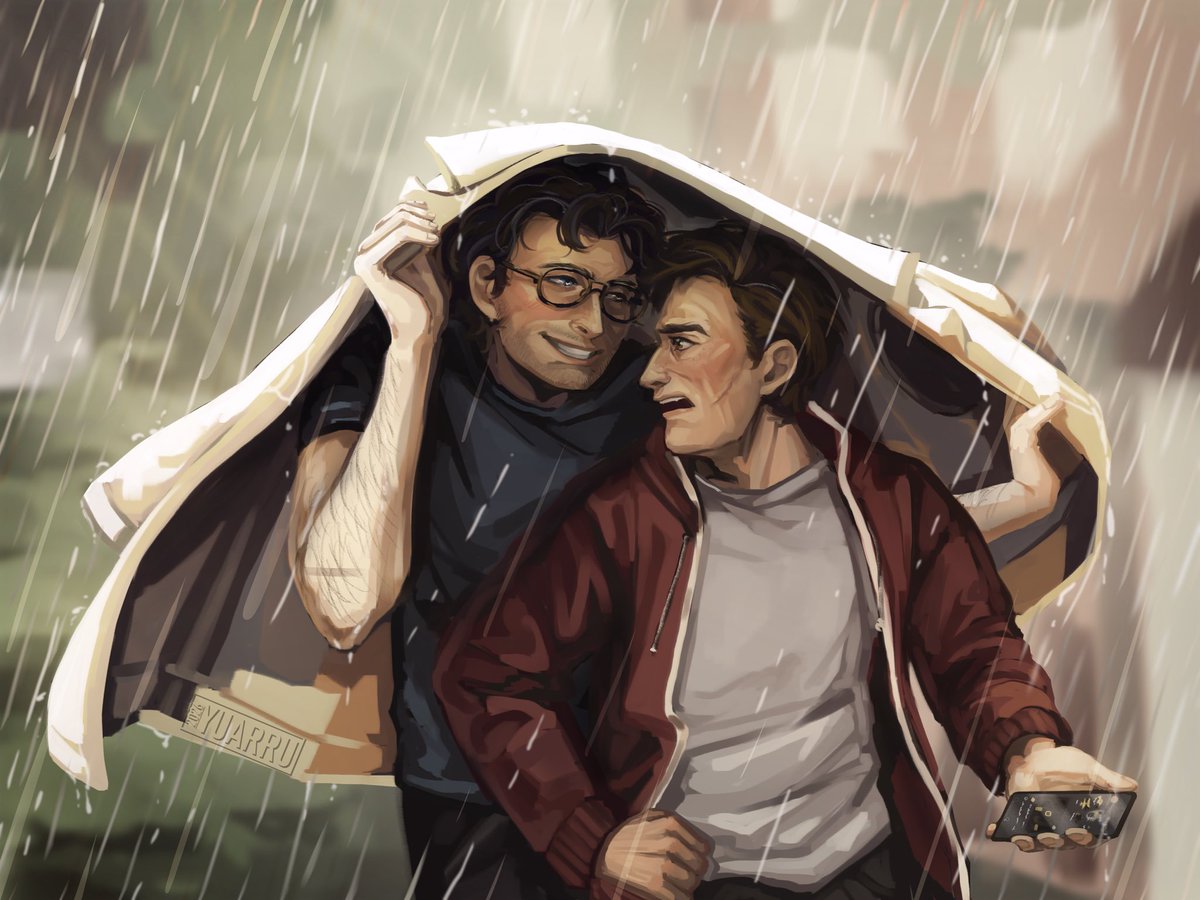 yuarru's tweet photo. he definitely told him to take an umbrella

#reddie https://t.co/Nt3zI0Iz8p
