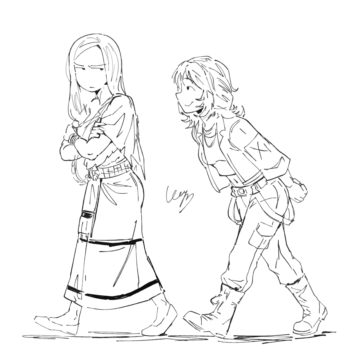 liminal_nua's tweet photo. feeling a little sad today so I drew them ;) https://t.co/k2RGenFCG7